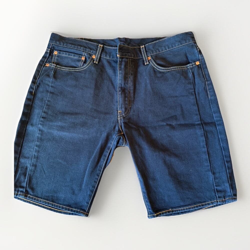 Levi's 511 denim shorts Big E Remake men's Waist 36” Vintage Denim Look